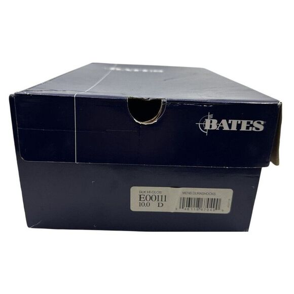 Bates Mens High Gloss Durashocks Uniform Oxford Shoe 10D (M) US E00111 NEW - Picture 12 of 14